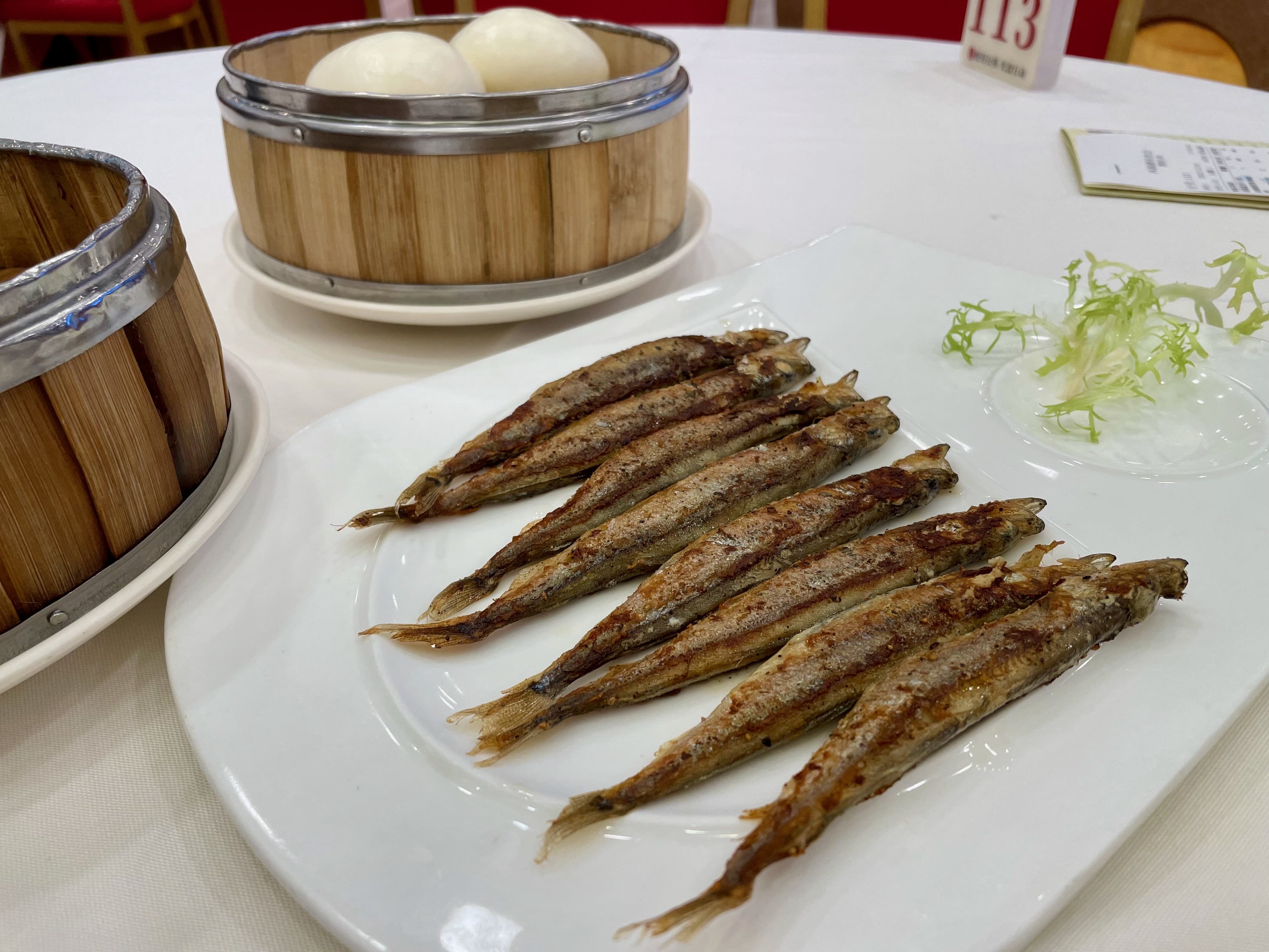 香煎多春鱼