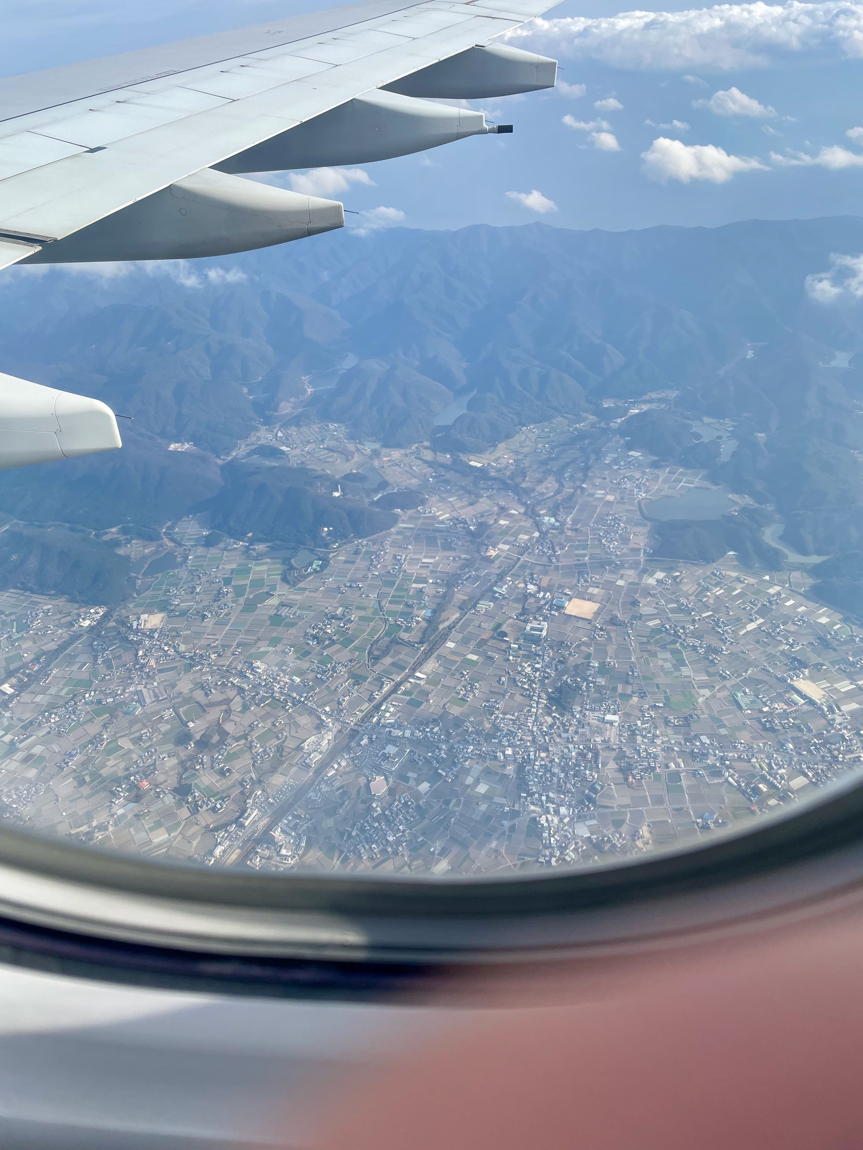 日本上空