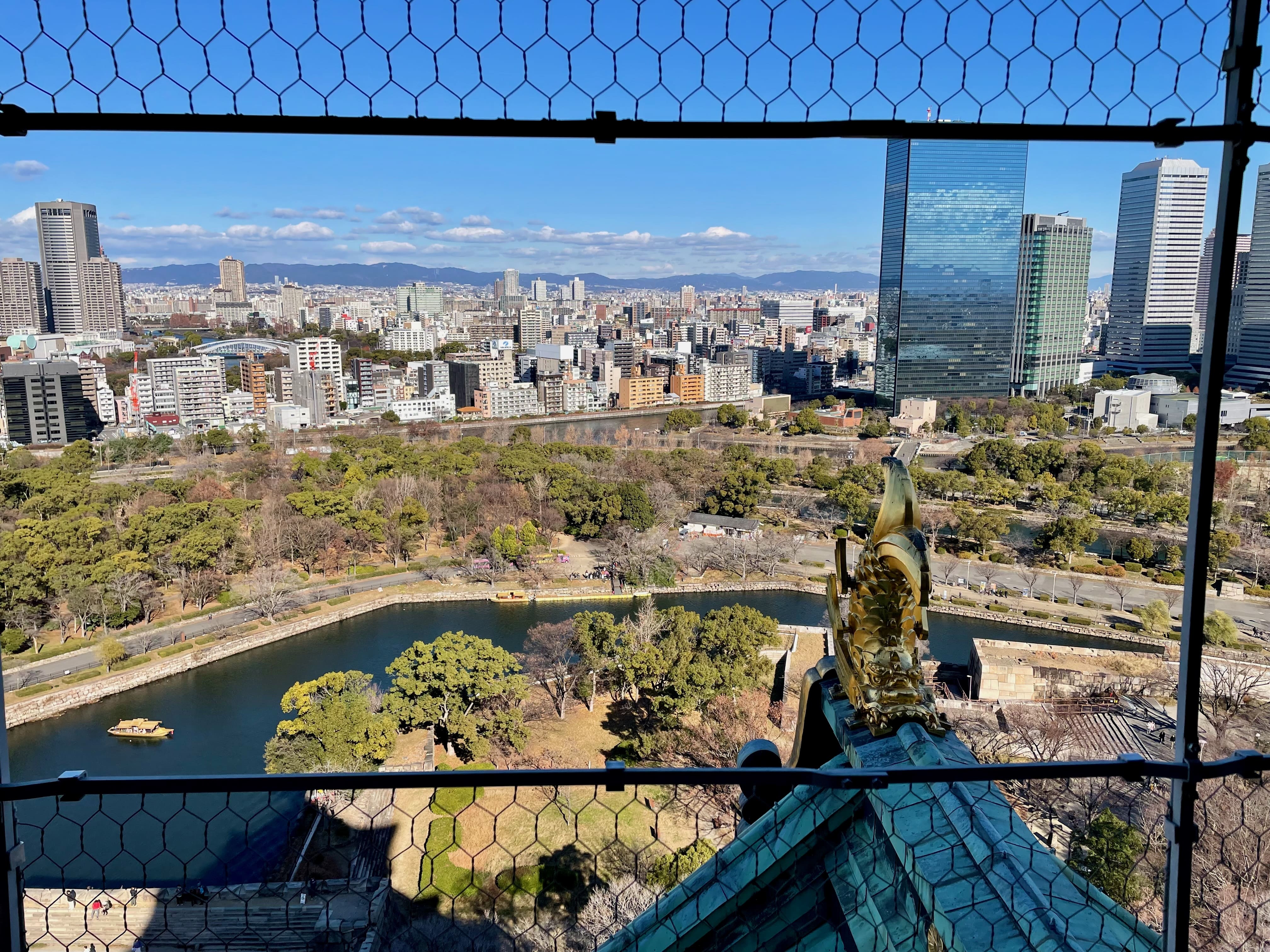 天守阁顶